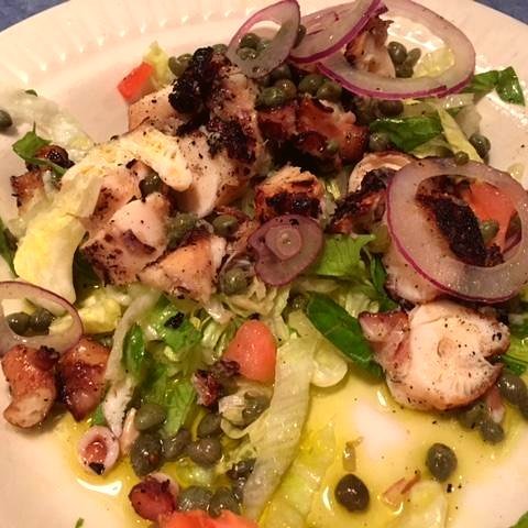 Char-Grilled Octopus
